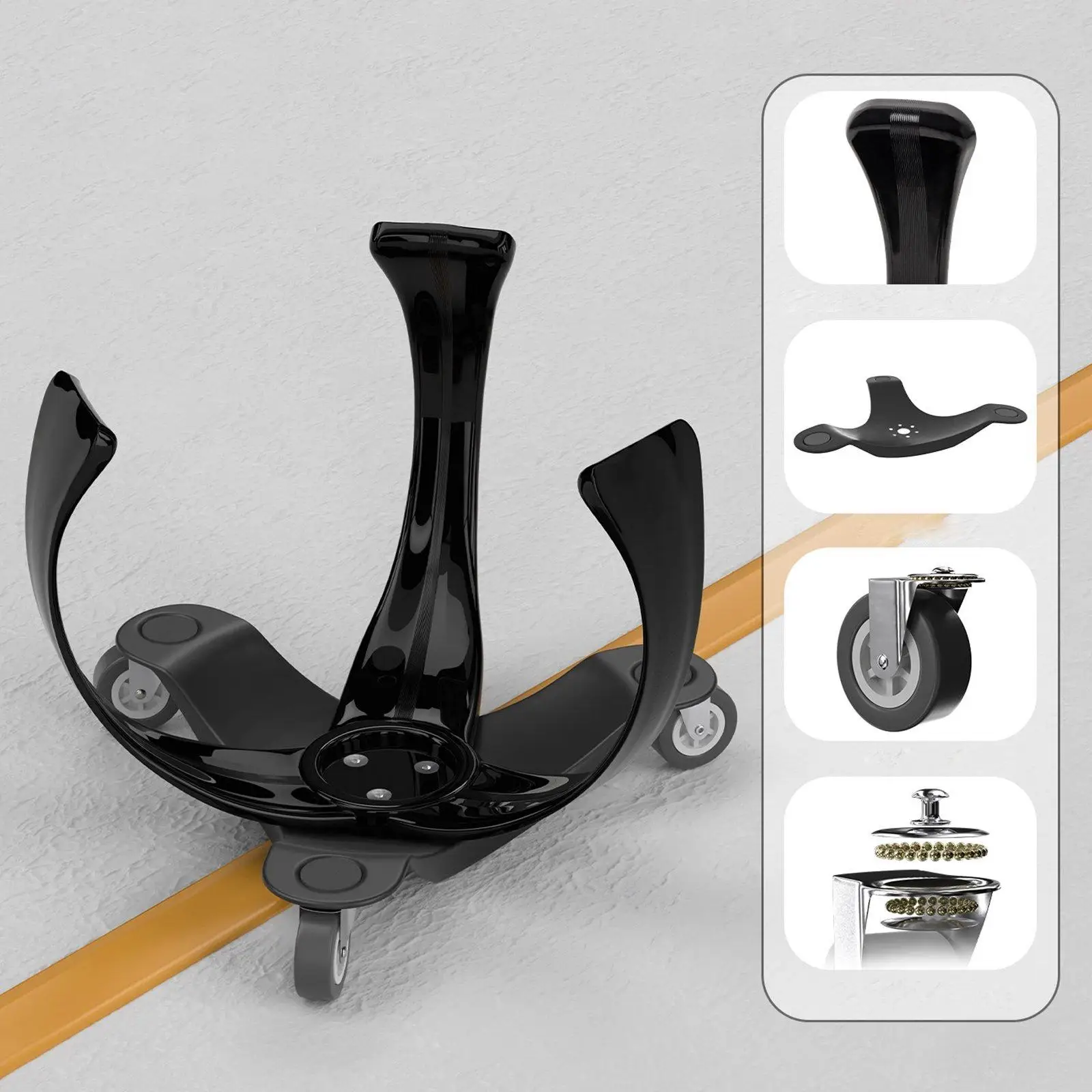 Basketball Training Supplies Anti Tip Sliding Clamp with Triangular Support for Mini Hoops Basketball Setup
Basketball Training Supplies Anti Tip Sliding Clamp with Triangular Support for Mini Hoops Basketball Setup