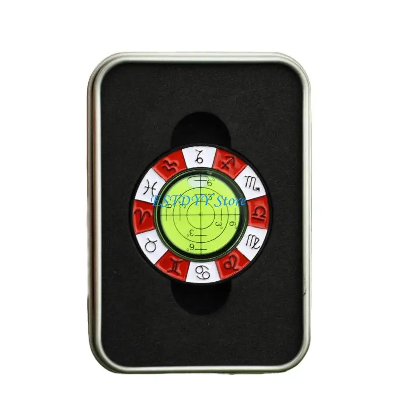 G6DE Golf Putt Green Reader with Iron Box Green Reading Tool Detachable Level Reading Golf Hat Clip Marker Easy to Install
G6DE Golf Putt Green Reader with Iron Box Green Reading Tool Detachable Level Reading Golf Hat Clip Marker Easy to Install