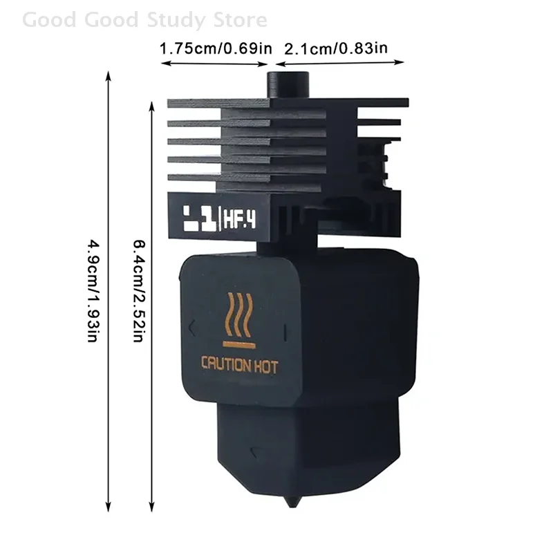 1 шт. 0,4 мм H2d Hotend Highflow для Bambu Lab H2D Hotend для Bambulab из закаленной стали, высококачественный горячий конец для H2d 3D Pinter Part
1 шт. 0,4 мм H2d Hotend Highflow для Bambu Lab H2D Hotend для Bambulab из закаленной стали, высококачественный горячий конец для H2d 3D Pinter Part