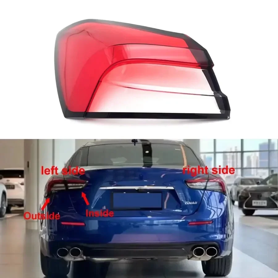 Для Maserati Ghibli 2021 2022, внешний задний фонарь, задний бампер, стоп-сигнал, крышка заднего фонаря, замена оригинального абажура
Для Maserati Ghibli 2021 2022, внешний задний фонарь, задний бампер, стоп-сигнал, крышка заднего фонаря, замена оригинального абажура