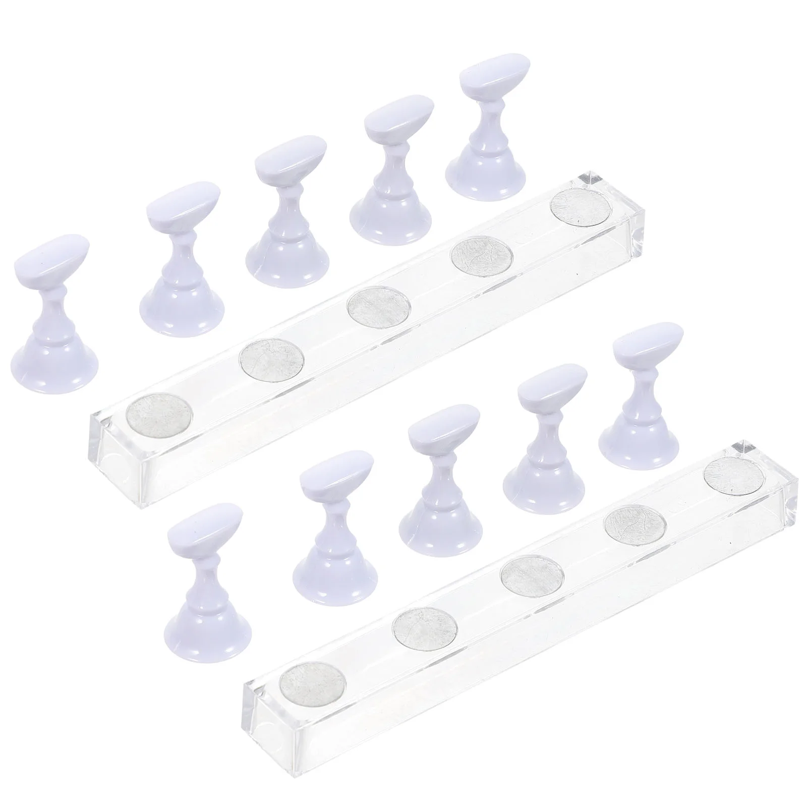 2 Sets Cuticle Sticks for Nails Checkerboard Brackets Holder Base Acrylic Practice Plate Show
2 Sets Cuticle Sticks for Nails Checkerboard Brackets Holder Base Acrylic Practice Plate Show