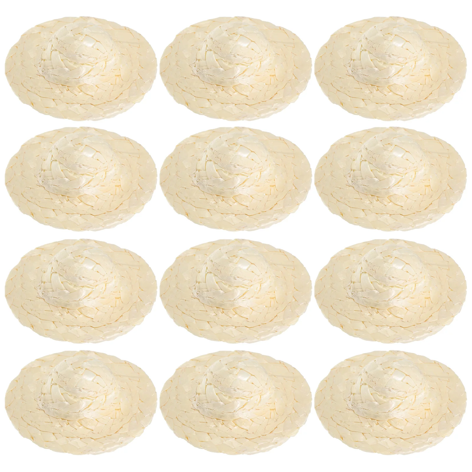 12 Pcs Miniature Woven Straw Hats 8cm Photo Prop DIY Craft Accessory Small Top Hat Decorative Braided Lightweight Stable
12 Pcs Miniature Woven Straw Hats 8cm Photo Prop DIY Craft Accessory Small Top Hat Decorative Braided Lightweight Stable