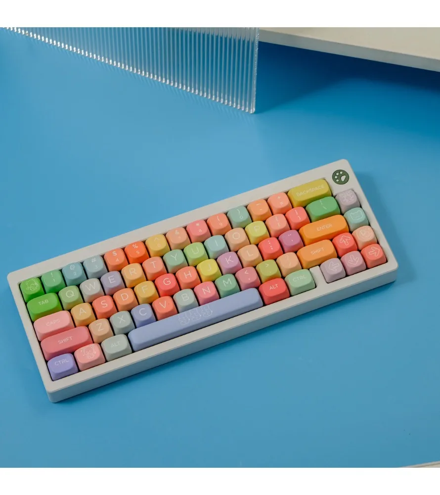 Sublimation mechanical keyboard cap wooting gummy bear keycap PBTXOA highly personalized
Sublimation mechanical keyboard cap wooting gummy bear keycap PBTXOA highly personalized