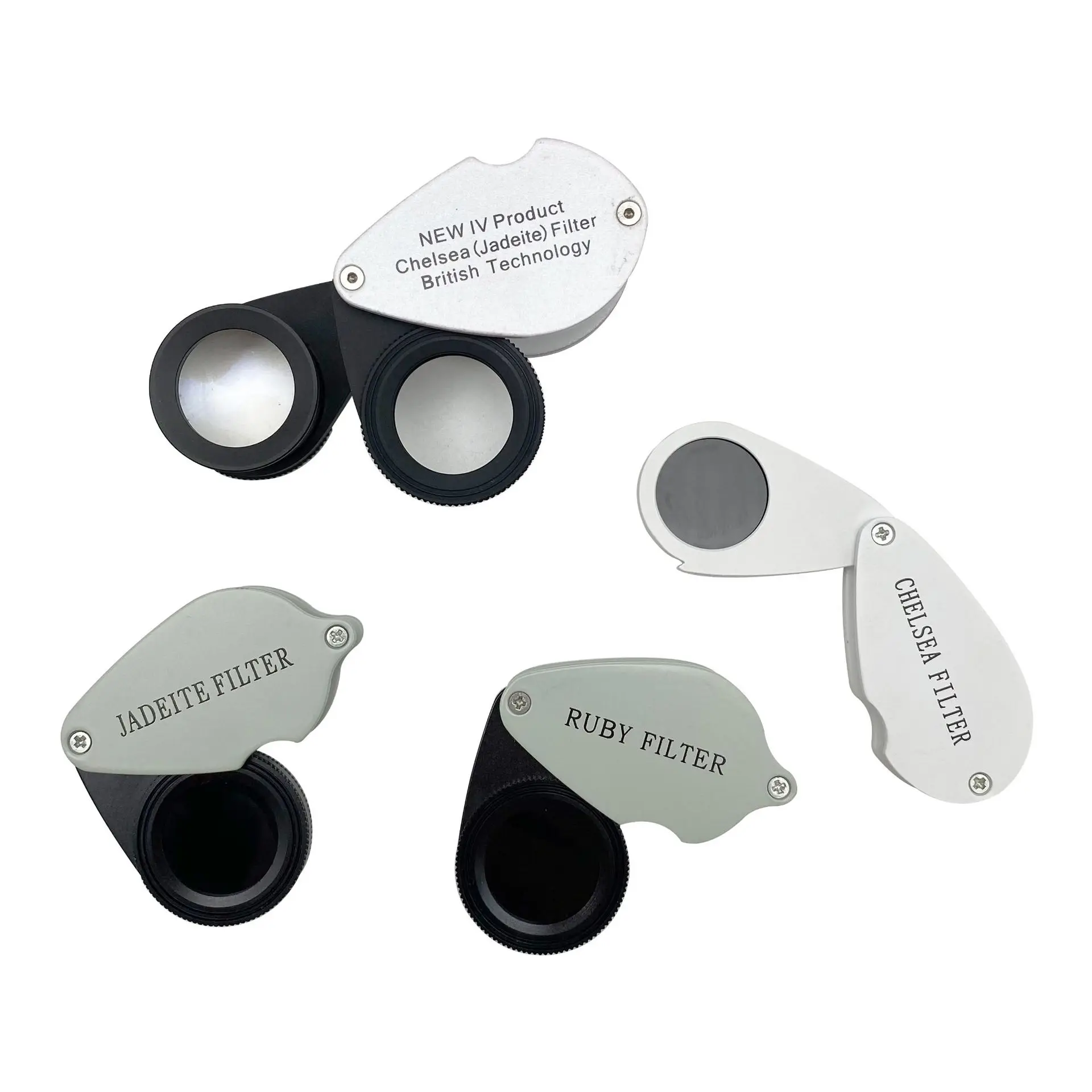 35X Foldable Jewelry Magnifier Chelsea Jade Color Filter Double Lens Portable Magnifier for Gem Identification Printing Industry
35X Foldable Jewelry Magnifier Chelsea Jade Color Filter Double Lens Portable Magnifier for Gem Identification Printing Industry