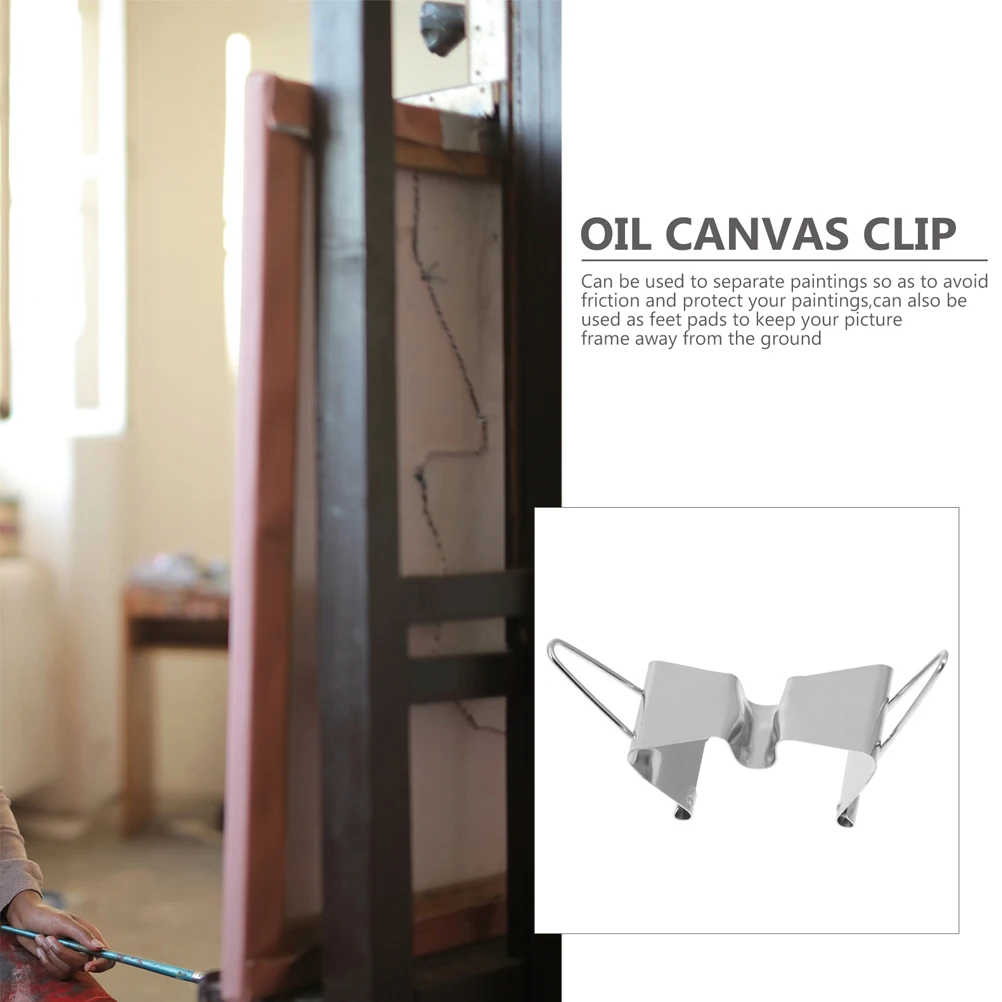 4 Pcs Canvas Clip Frame Separating Clamps Heavy Duty Wet Carrier Oil Painting Clips Fasteners
4 Pcs Canvas Clip Frame Separating Clamps Heavy Duty Wet Carrier Oil Painting Clips Fasteners