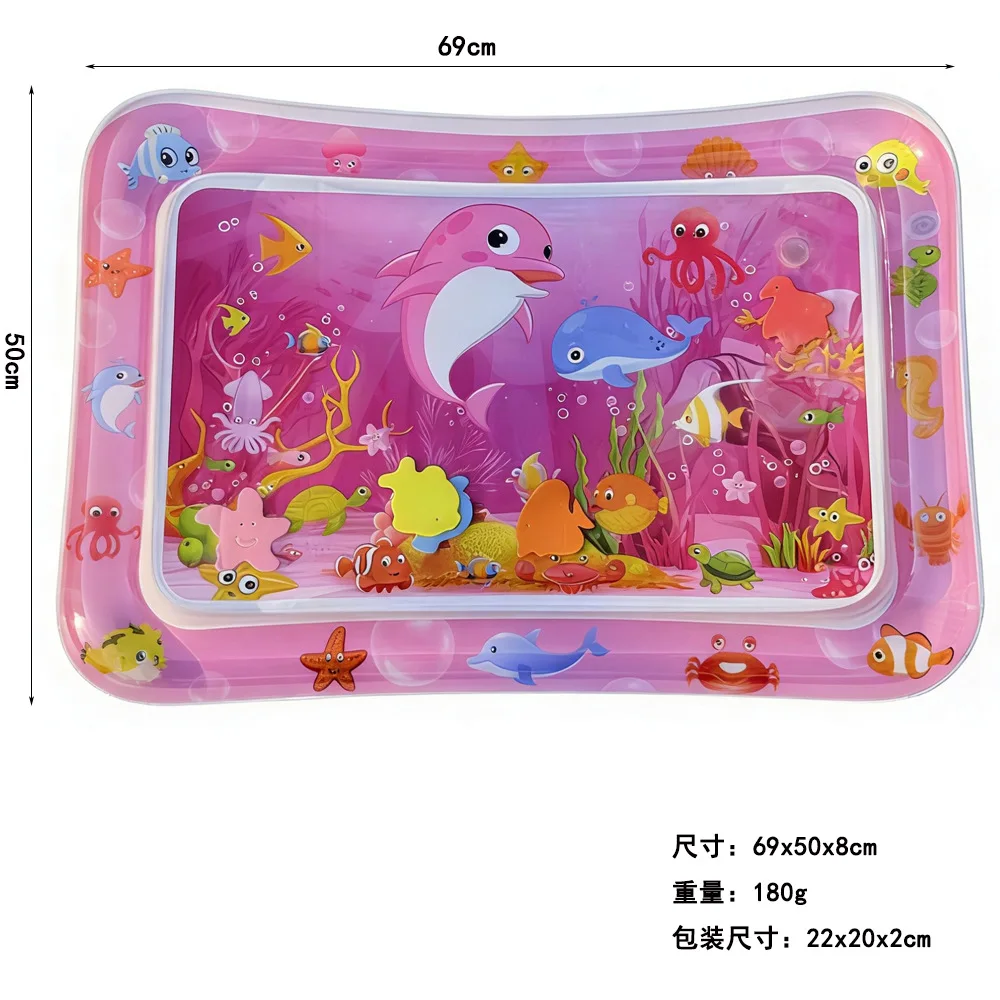 PVC Inflatable Water Play Mat Baby Tapping Cushion Kids Toddler Crawl Mat Inflatable Play Pad For Home Indoor Early Education
PVC Inflatable Water Play Mat Baby Tapping Cushion Kids Toddler Crawl Mat Inflatable Play Pad For Home Indoor Early Education
