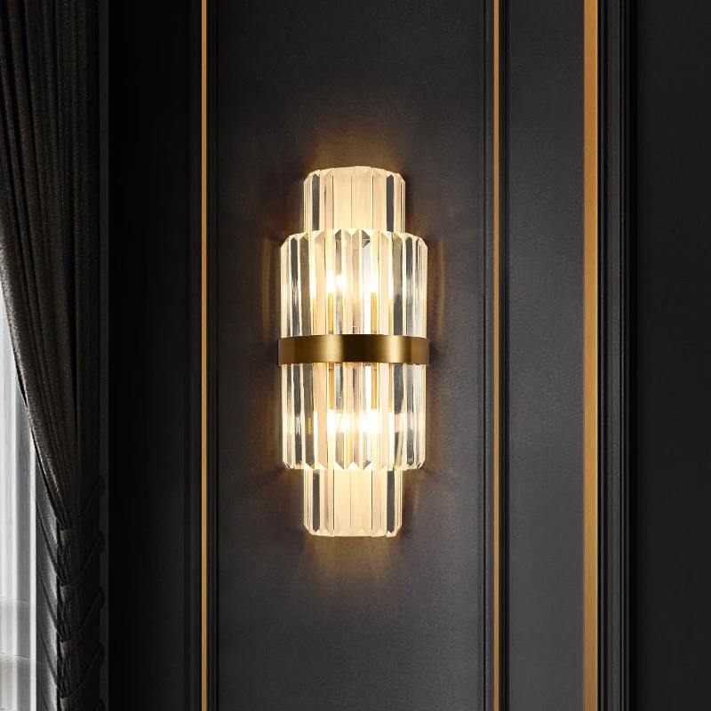 Modern LED Crystal Wall Lamp Hotel Bedroom Bedside Lamp Living Room Background Wall Lamp Aisle Stair Light
Modern LED Crystal Wall Lamp Hotel Bedroom Bedside Lamp Living Room Background Wall Lamp Aisle Stair Light