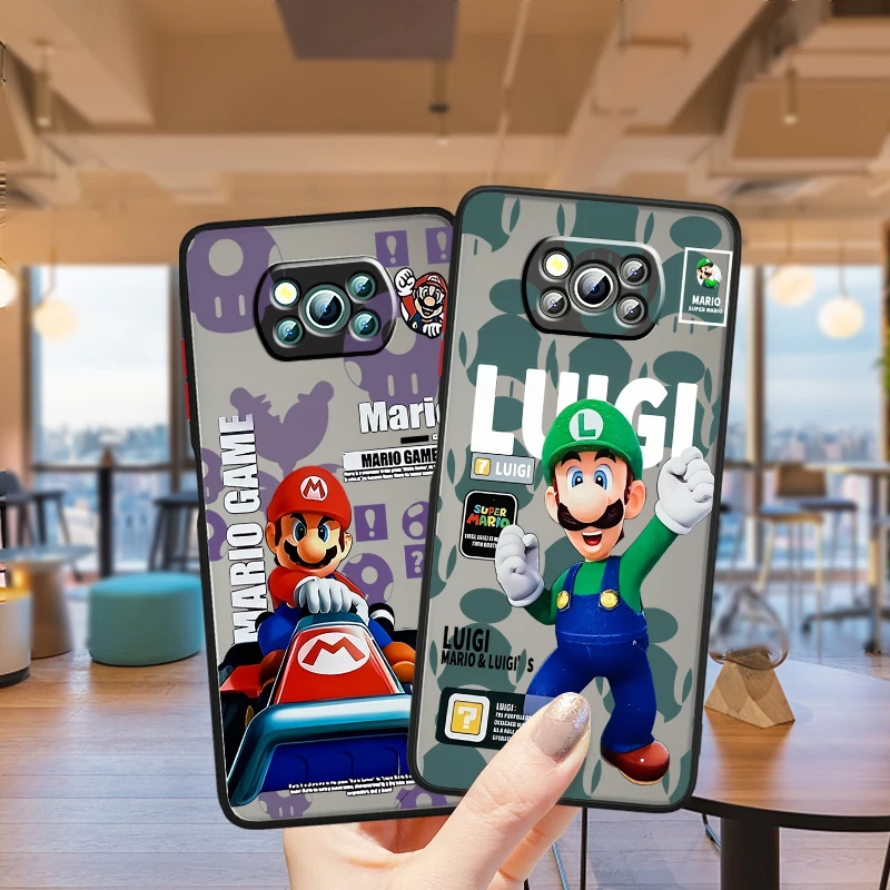 Childhood M-Marios Brave Game Frosted Translucent For Xiaomi Mi Poco X5 X4 X3 M6 M5S M5 M4 M3 F5 F4 F3 F6 Pro 5G Cover
Childhood M-Marios Brave Game Frosted Translucent For Xiaomi Mi Poco X5 X4 X3 M6 M5S M5 M4 M3 F5 F4 F3 F6 Pro 5G Cover