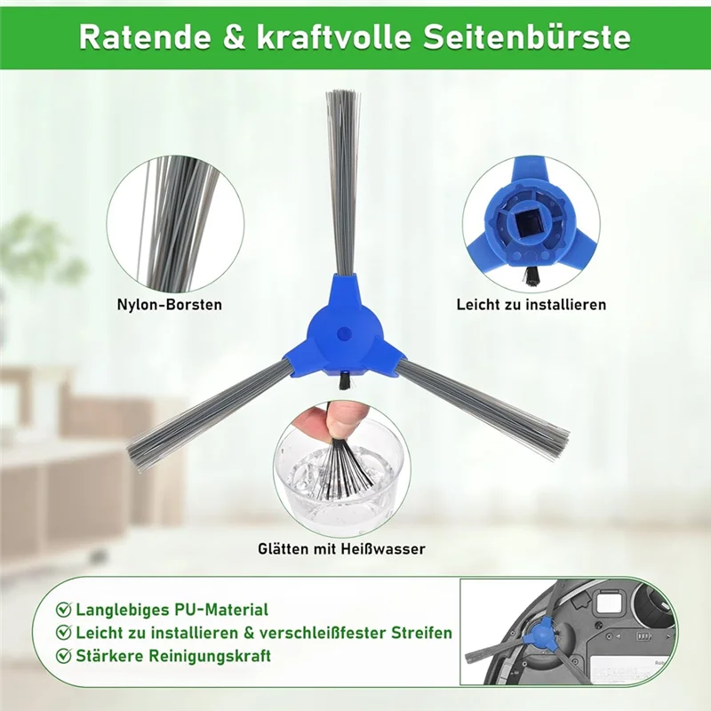 【Популярный】Набор запасных частей для гибридного робота-пылесоса Eufy Robovac 11S Max, 15C Max, 30C Max, G30 Edge и G10
【Популярный】Набор запасных частей для гибридного робота-пылесоса Eufy Robovac 11S Max, 15C Max, 30C Max, G30 Edge и G10