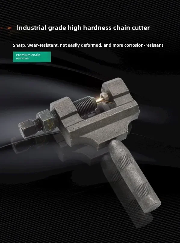 Multi-Functional Chain Breaker Tool: For Metal Motorcycle Quick Removal & Installation + Bicycle Chain Repair & Riveting
Multi-Functional Chain Breaker Tool: For Metal Motorcycle Quick Removal & Installation + Bicycle Chain Repair & Riveting