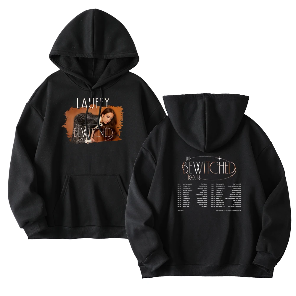 Laufey The Bewitched Tour 2023 Hoodies Winter Hooded Sweet Streetwear Long Sleeve Sweatshirt Y2K
Laufey The Bewitched Tour 2023 Hoodies Winter Hooded Sweet Streetwear Long Sleeve Sweatshirt Y2K