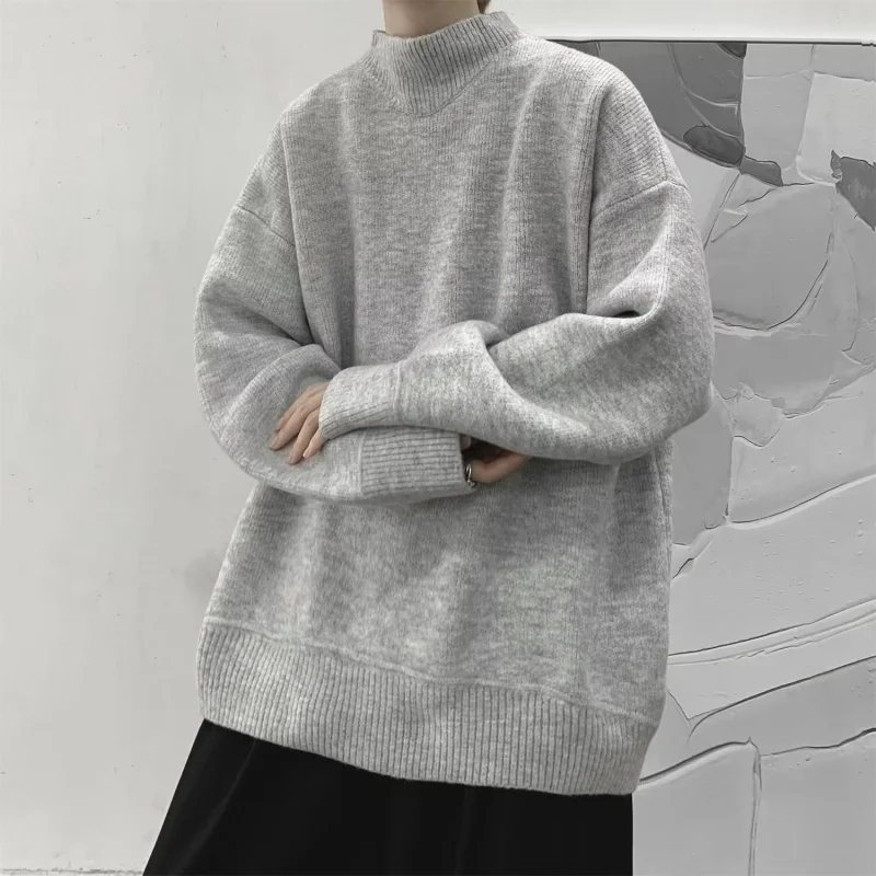 Новая мужская модная домашняя одежда с полувысоким воротником, зимняя толстая и теплая свободная модная удобная пуловер для домашнего использования
Новая мужская модная домашняя одежда с полувысоким воротником, зимняя толстая и теплая свободная модная удобная пуловер для домашнего использования