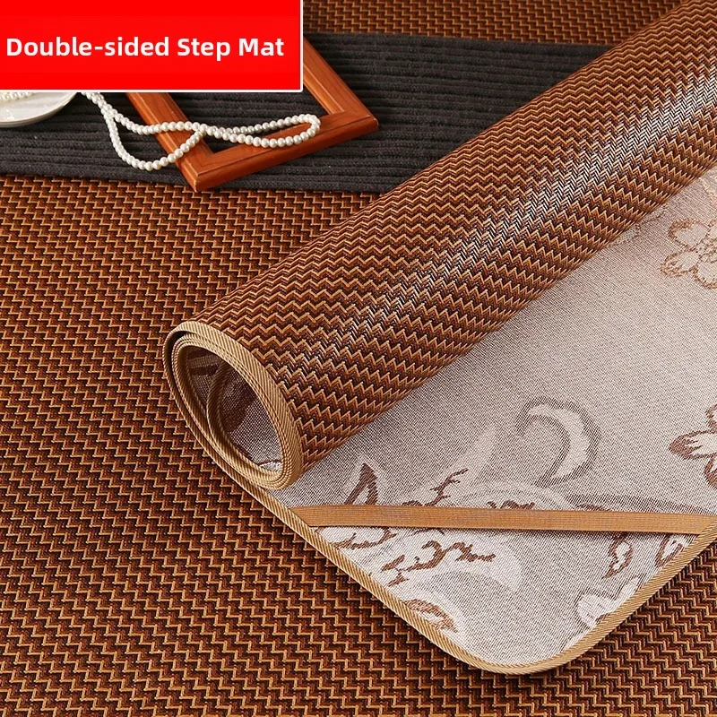 Double-Sided Wier Mat Single-Person Foldable Cooling Bedding Waable for Summer And Winter Versatile Chinese Sle Striped...
Double-Sided Wier Mat Single-Person Foldable Cooling Bedding Waable for Summer And Winter Versatile Chinese Sle Striped...