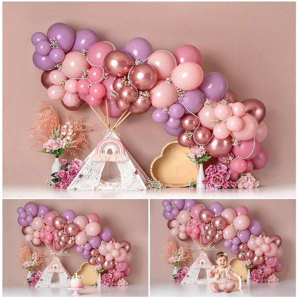 Boho Blush Floral Dream Photo Background Baby Girl Birthday Party Photography Backdrop Cake Smash Balloon Photo Studio Props
Boho Blush Floral Dream Photo Background Baby Girl Birthday Party Photography Backdrop Cake Smash Balloon Photo Studio Props