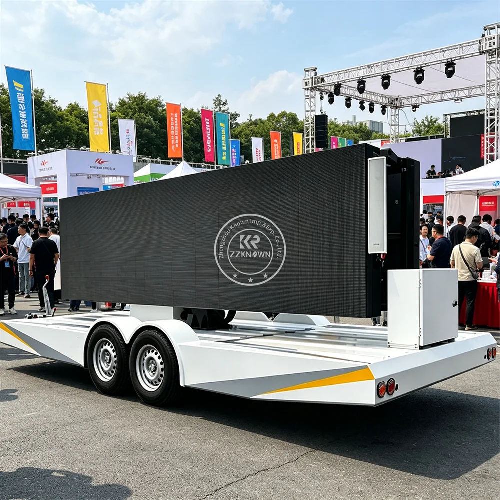 Solar LED Advertising Trailer Mobile Outdoor Billboard Screen Truck Digital Marketing Display Trailer With Smart System
Solar LED Advertising Trailer Mobile Outdoor Billboard Screen Truck Digital Marketing Display Trailer With Smart System