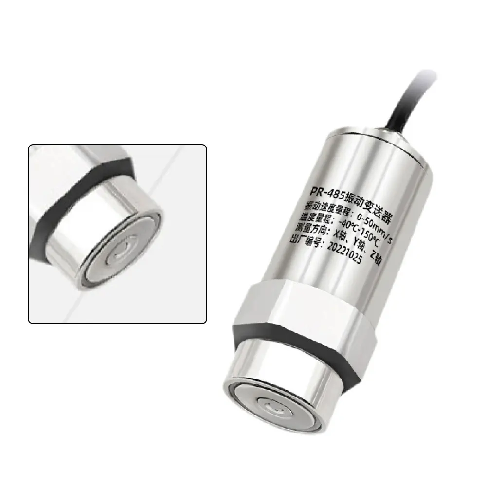1PC RS485 Wireless Temperature & Vibration Transmitter DC 10–30V Magnetic/Threaded Singleaxis Transmitter Sensor Analog Output
1PC RS485 Wireless Temperature & Vibration Transmitter DC 10–30V Magnetic/Threaded Singleaxis Transmitter Sensor Analog Output