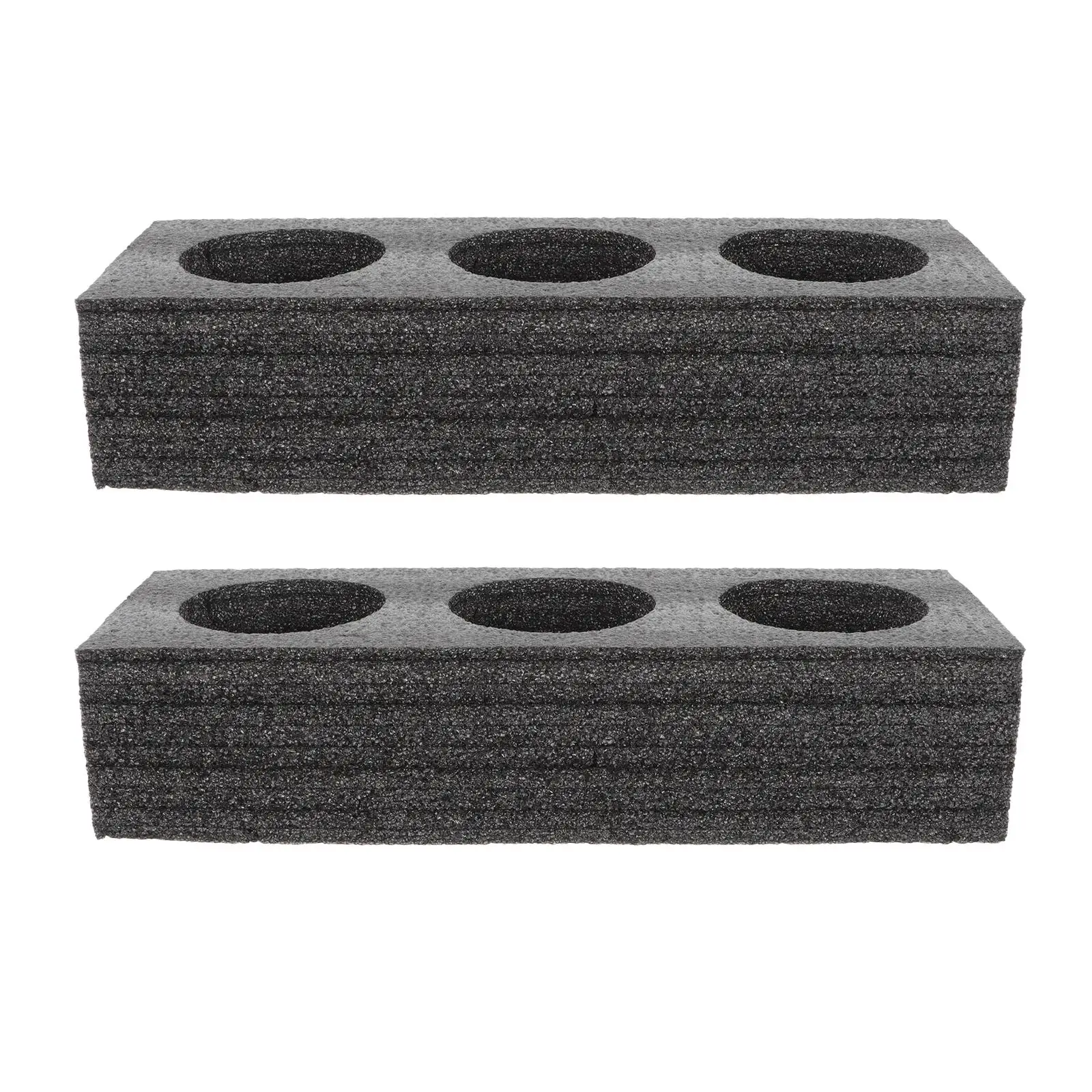 2pcs Cup Holder Tray Black 3 Holes for Coffee Milk Tea Secure Carryout Multi-hole Fixing Holder Takeout Carrier
2pcs Cup Holder Tray Black 3 Holes for Coffee Milk Tea Secure Carryout Multi-hole Fixing Holder Takeout Carrier