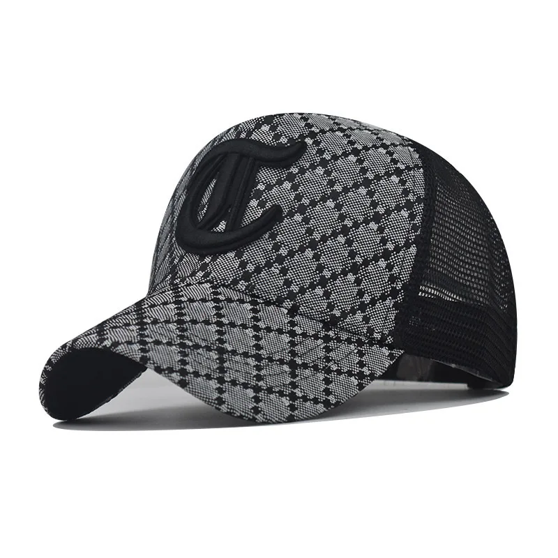 Classic Trucker Cap New Outdoor Trendy C Letter Baseball For Men And Women Fashionable Plaid Mesh-Back Cap
Classic Trucker Cap New Outdoor Trendy C Letter Baseball For Men And Women Fashionable Plaid Mesh-Back Cap