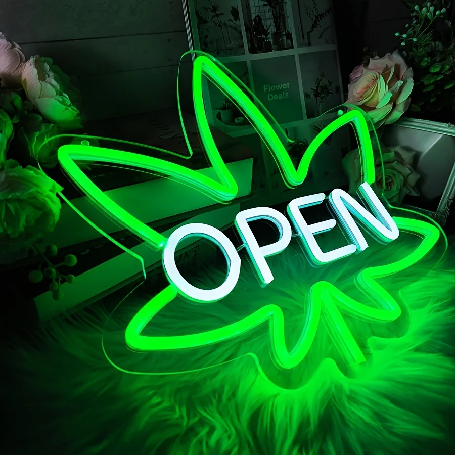 Светодиодный зеленый лист, неоновая открытая вывеска для настенного подвешивания с выключателем, идеально подходит для человеческой пещеры, клуба, бара, вечеринки, украшения отеля
Светодиодный зеленый лист, неоновая открытая вывеска для настенного подвешивания с выключателем, идеально подходит для человеческой пещеры, клуба, бара, вечеринки, украшения отеля