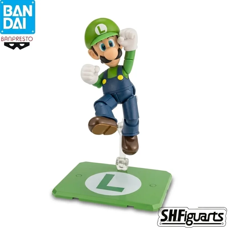 In Stock Bandai Original S H Figuarts Super Mario Bros Luigi Mario Action Figure Model Doll Brand New Boxed Anime Characters
In Stock Bandai Original S H Figuarts Super Mario Bros Luigi Mario Action Figure Model Doll Brand New Boxed Anime Characters