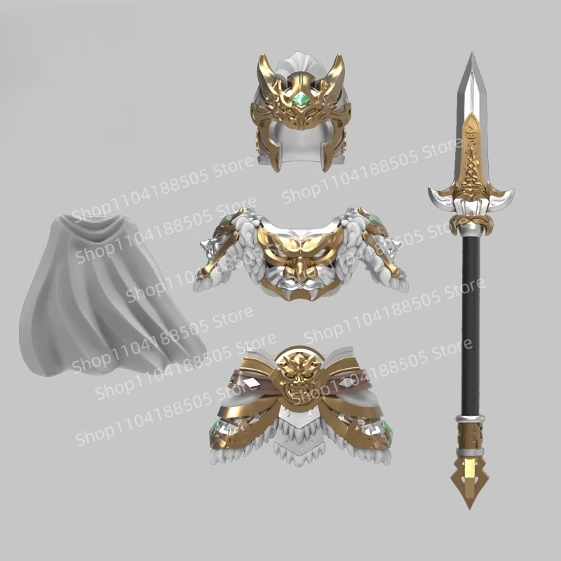 MOC Three Kingdoms Ma Chao, строительные блоки, куклы, модели сборки, аксессуары из мультфильмов аниме, оружие, доспехи, праздничные подарки для мальчиков
MOC Three Kingdoms Ma Chao, строительные блоки, куклы, модели сборки, аксессуары из мультфильмов аниме, оружие, доспехи, праздничные подарки для мальчиков