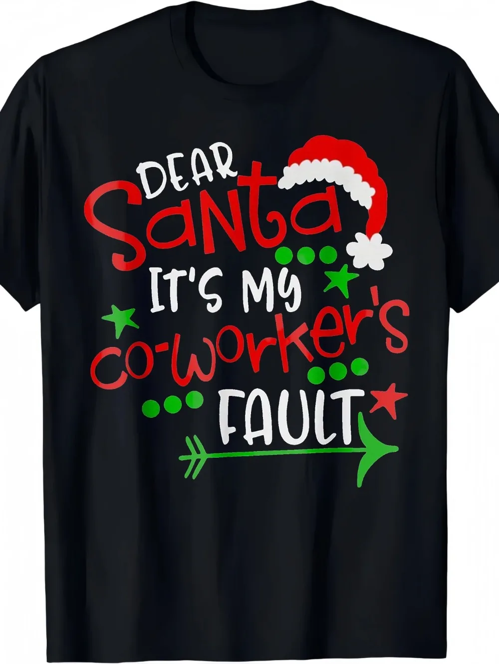 2026 New Funny Christmas Office Party T-Shirt Dear Santa It's My Colleagues Fault Saying Holiday Tee with Lettering Men Clothing
2026 New Funny Christmas Office Party T-Shirt Dear Santa It's My Colleagues Fault Saying Holiday Tee with Lettering Men Clothing
