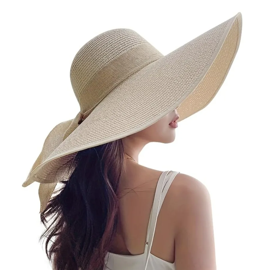 Beach Hats for Women - Beach Hat Womens UPF 50+, Packable Sun Hat Women Roll Up, Wide Brim Straw Hat for Women
Beach Hats for Women - Beach Hat Womens UPF 50+, Packable Sun Hat Women Roll Up, Wide Brim Straw Hat for Women