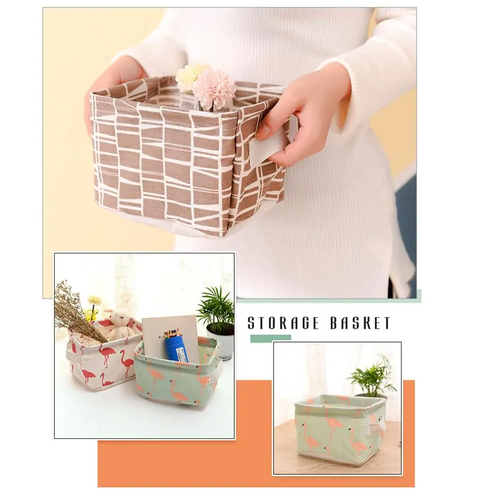 storage basket desktop debris storage box Cotton Linen storage basket storage baskets folding storage baskets
storage basket desktop debris storage box Cotton Linen storage basket storage baskets folding storage baskets