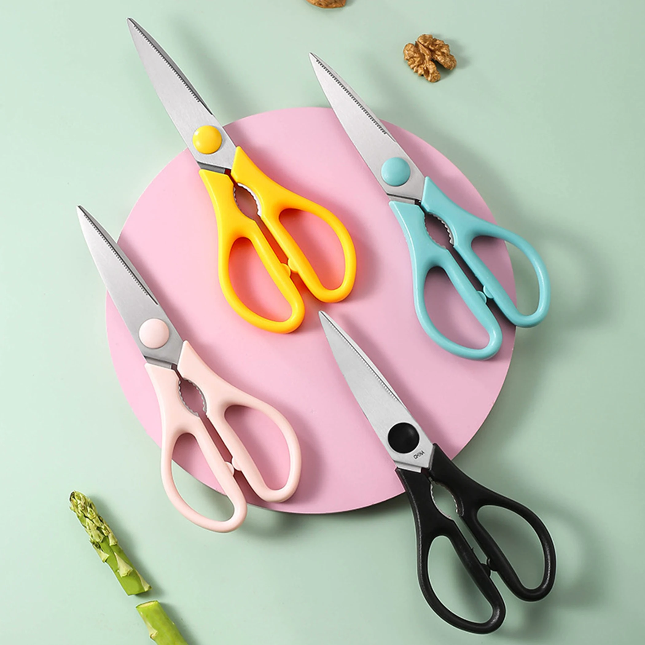 Kitchen Scissors All Purpose Heavy Duty Meat Poultry Shears, Dishwasher Safe Food Cooking Stainless Steel Utility Scissors
Kitchen Scissors All Purpose Heavy Duty Meat Poultry Shears, Dishwasher Safe Food Cooking Stainless Steel Utility Scissors
