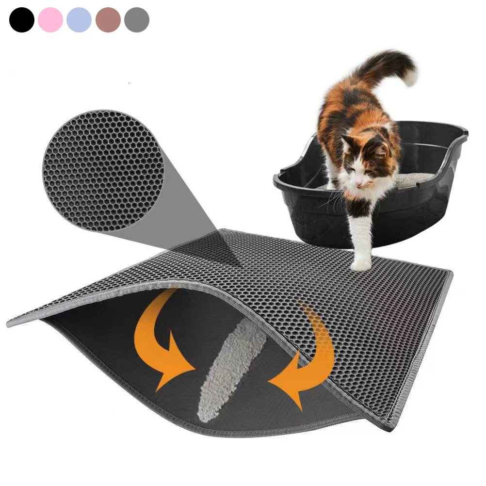 Cat Litter Mat Pet Waterproof EVA Double Layer Cat Litter Trapping Pet Litter Box Mat Clean Pad Kennel Pads Pet Supplies
Cat Litter Mat Pet Waterproof EVA Double Layer Cat Litter Trapping Pet Litter Box Mat Clean Pad Kennel Pads Pet Supplies