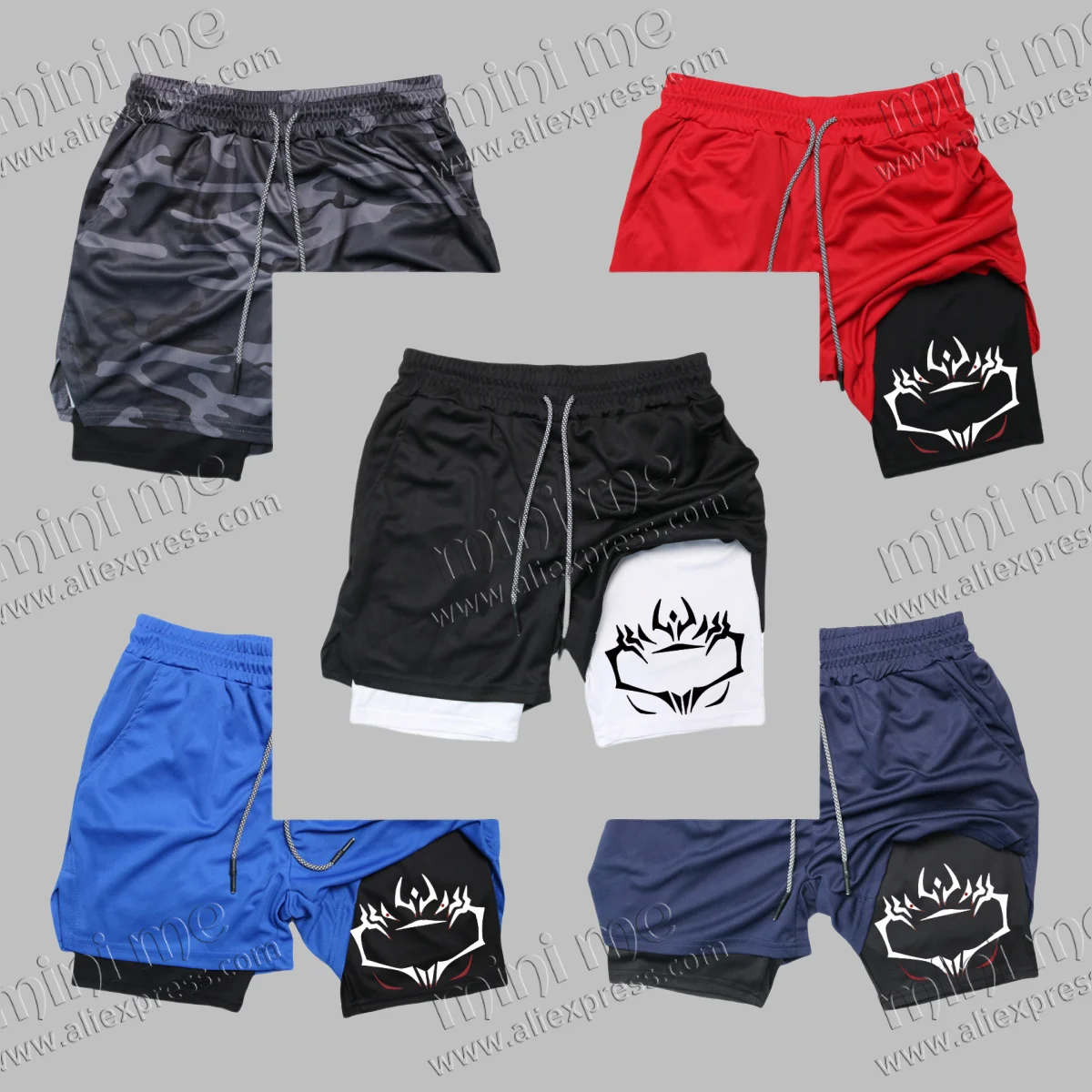 Figure 2 in 1 Men's Sports Shorts Gym Exercise Running Performance Shorts with Compression Pads Mobile Phone Pocket Printing
Figure 2 in 1 Men's Sports Shorts Gym Exercise Running Performance Shorts with Compression Pads Mobile Phone Pocket Printing