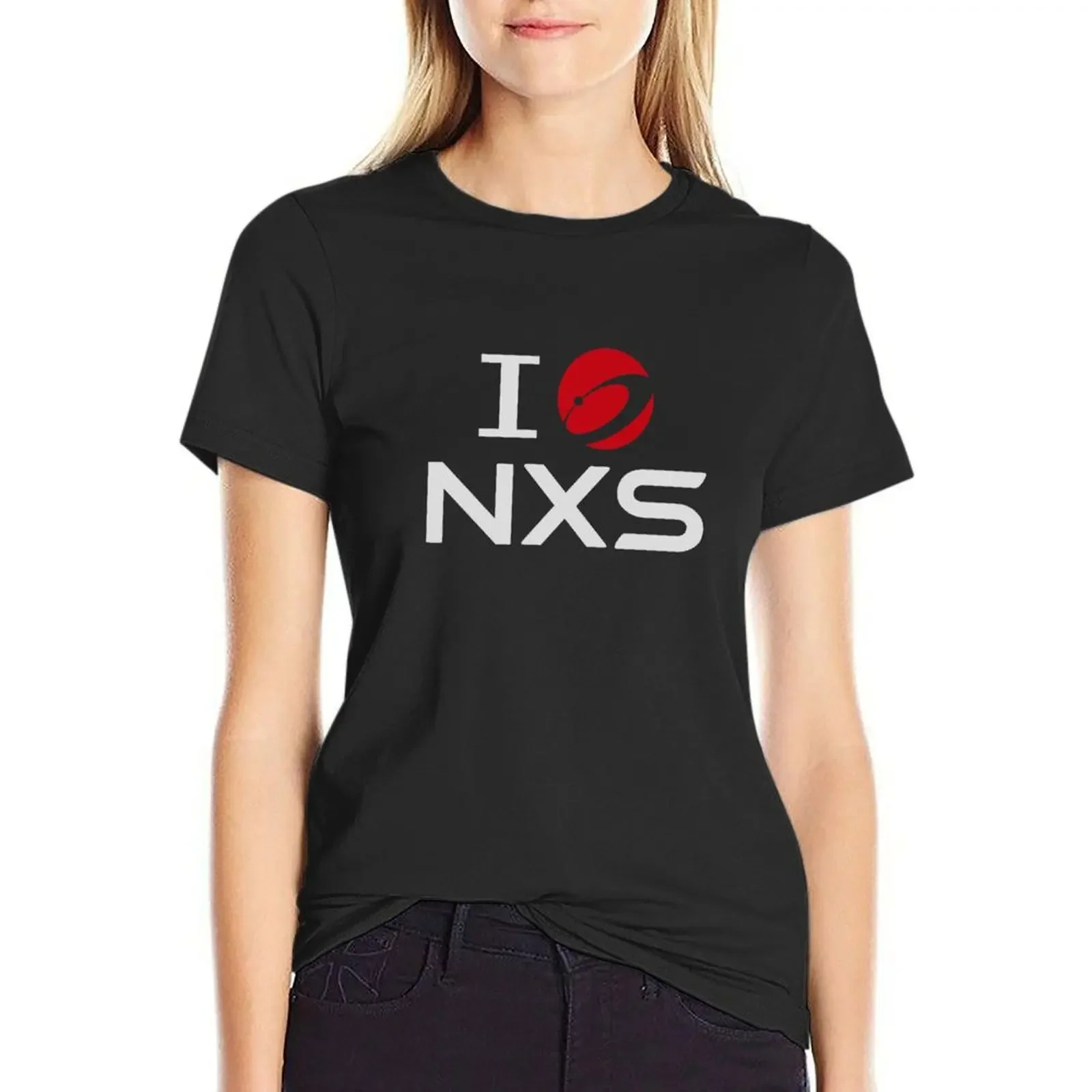 I HEART NXS Nexus Official T-Shirt lady clothes graphics plain t shirts for Women
I HEART NXS Nexus Official T-Shirt lady clothes graphics plain t shirts for Women