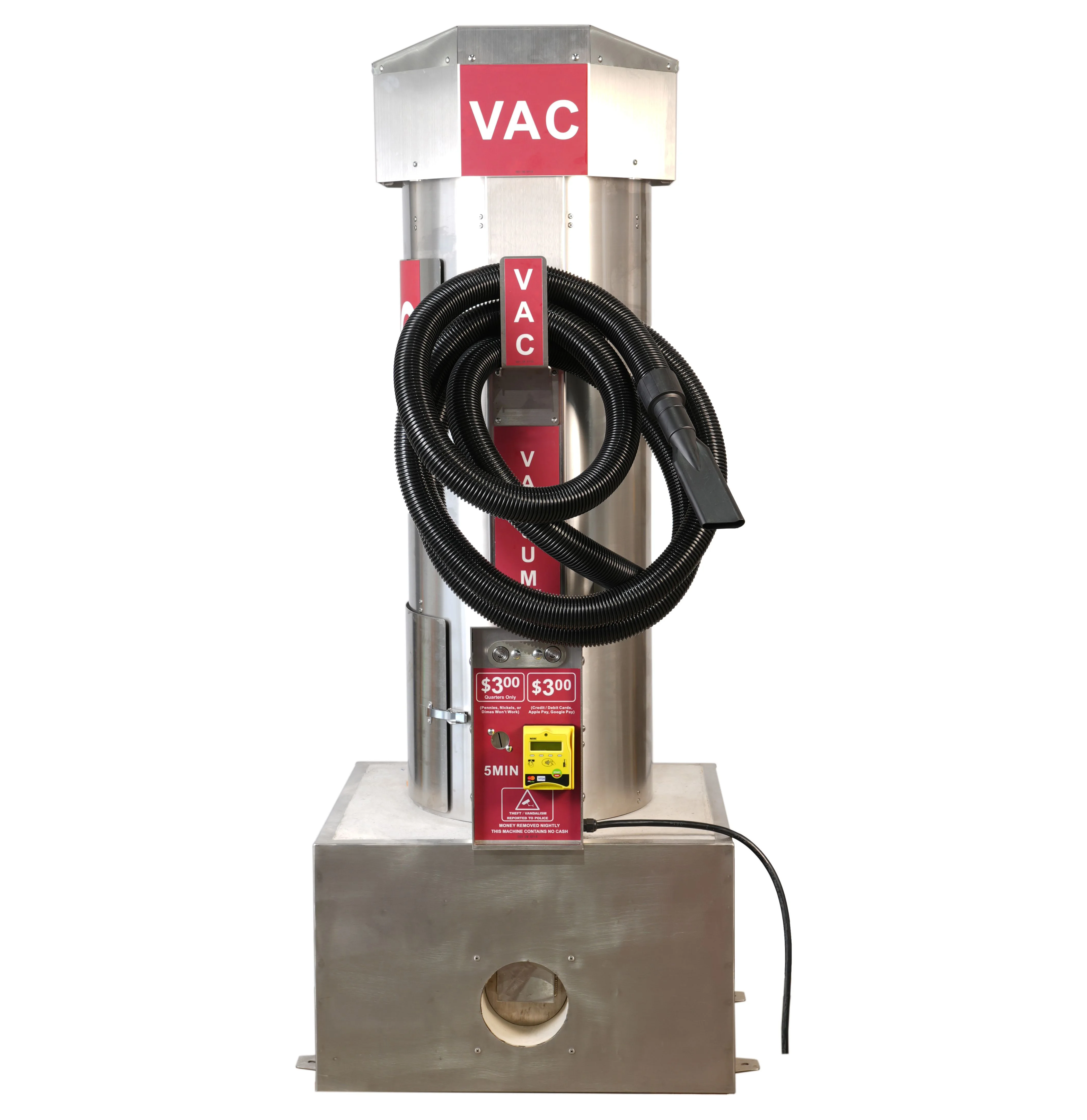 G5 33 1350 T 160 Coin Operated Vacuum Cleaners Outdoor Coin-operated Self-service Vacuum Cleaner for Cars for Gas Station
G5 33 1350 T 160 Coin Operated Vacuum Cleaners Outdoor Coin-operated Self-service Vacuum Cleaner for Cars for Gas Station