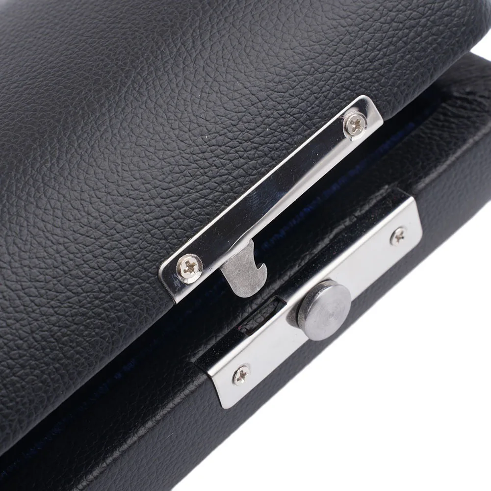High Quality Practical Useful 100% Brand New Flute Case Leather Lightweight PU Leather Portable Wooden 1pc Black
High Quality Practical Useful 100% Brand New Flute Case Leather Lightweight PU Leather Portable Wooden 1pc Black