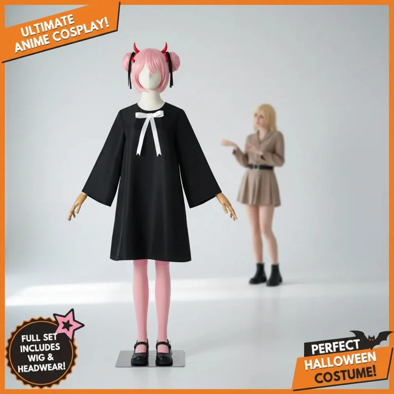 ☆YunCos Anime SPY x Family Anya Forger Cosplay Costume Full Set Dress Wig Horn Headwear Halloween Outfit for Adults☆
☆YunCos Anime SPY x Family Anya Forger Cosplay Costume Full Set Dress Wig Horn Headwear Halloween Outfit for Adults☆