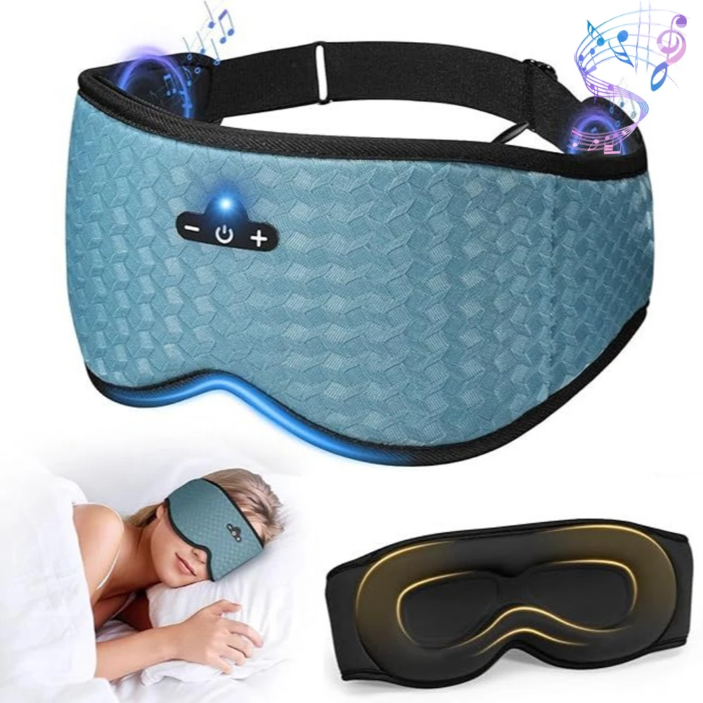 3D Bluetooth Eye Mask Sleep Headphones Soft Cotton Blindfold Wireless Sleep Mask Speaker Microphone Comfortable Music Earphones
3D Bluetooth Eye Mask Sleep Headphones Soft Cotton Blindfold Wireless Sleep Mask Speaker Microphone Comfortable Music Earphones