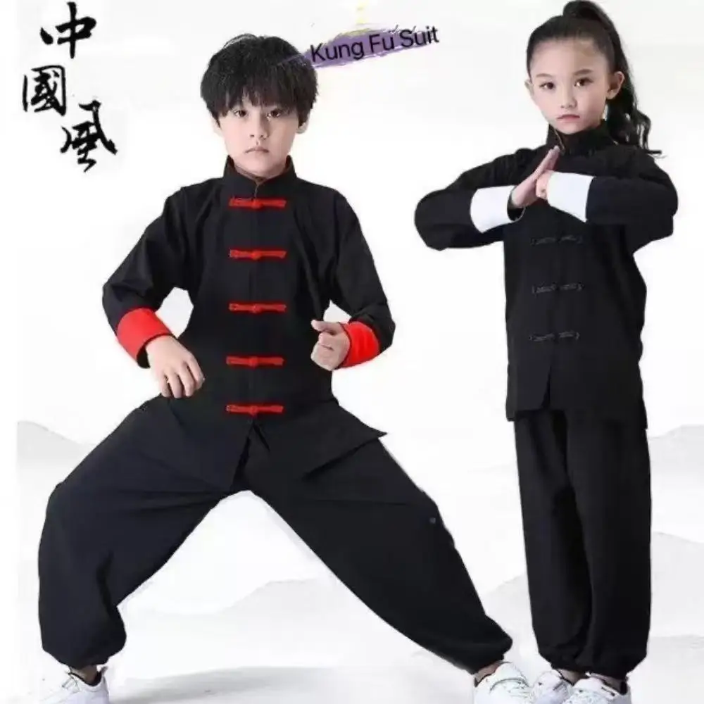 Ancient Children Kung Fu Suit Traditional Chinese Wushu Clothing Vintage Kids Boys Girls Tai Chi Uniform Top Pants Set Stage
Ancient Children Kung Fu Suit Traditional Chinese Wushu Clothing Vintage Kids Boys Girls Tai Chi Uniform Top Pants Set Stage