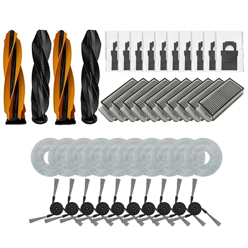 Compatible For Dreame X50 Ultra Robot Vacuum Spare Parts Main Side Brush Hepa Filter Mop Dust Bag Accessories Consumable
Compatible For Dreame X50 Ultra Robot Vacuum Spare Parts Main Side Brush Hepa Filter Mop Dust Bag Accessories Consumable