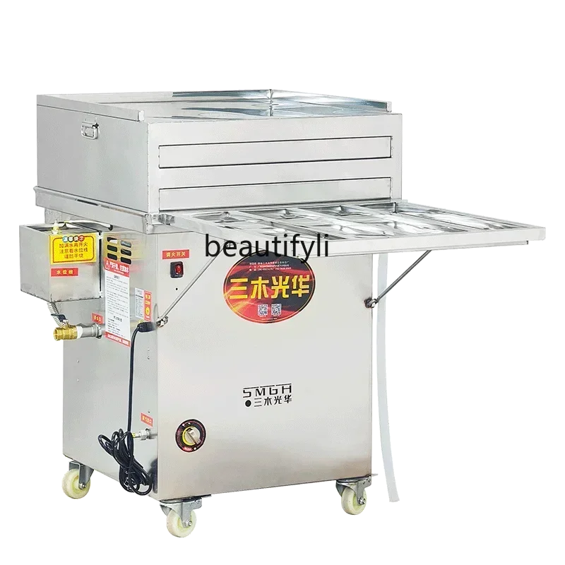 HH New style Commercial rice flour machine drawer type steam generator steamer stall special low pressure furnace steamer
HH New style Commercial rice flour machine drawer type steam generator steamer stall special low pressure furnace steamer