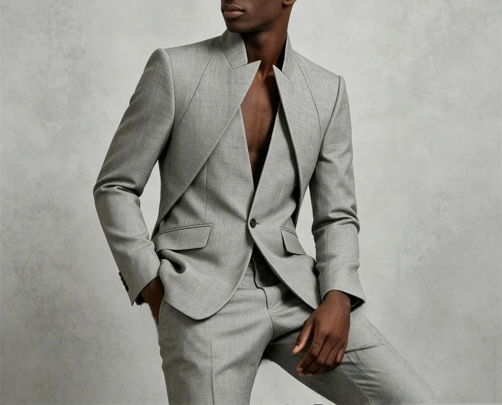 Unique Design Men's 2 PC Suit Set Custom Made-to-Order Formal Occasions Suit Attires, Jacket Pants Plus Size Tuxedo
Unique Design Men's 2 PC Suit Set Custom Made-to-Order Formal Occasions Suit Attires, Jacket Pants Plus Size Tuxedo