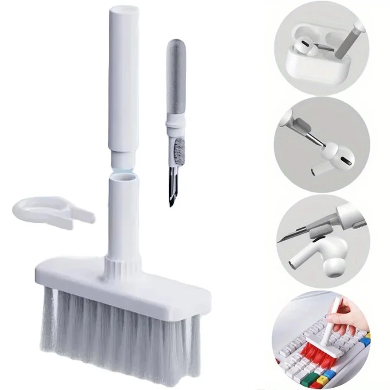 Keyboard Cleaning Brush Computer Earphone Cleaning Tools Keyboard Cleaner Keycap Puller Kit For Computer Airpods Cleaning Brush
Keyboard Cleaning Brush Computer Earphone Cleaning Tools Keyboard Cleaner Keycap Puller Kit For Computer Airpods Cleaning Brush
