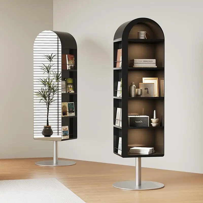 Mirror Full-length Mirror Household Full-length Mirror Magazine Rack Reading Rack Rotating Bookshelf Floor Shelf
Mirror Full-length Mirror Household Full-length Mirror Magazine Rack Reading Rack Rotating Bookshelf Floor Shelf