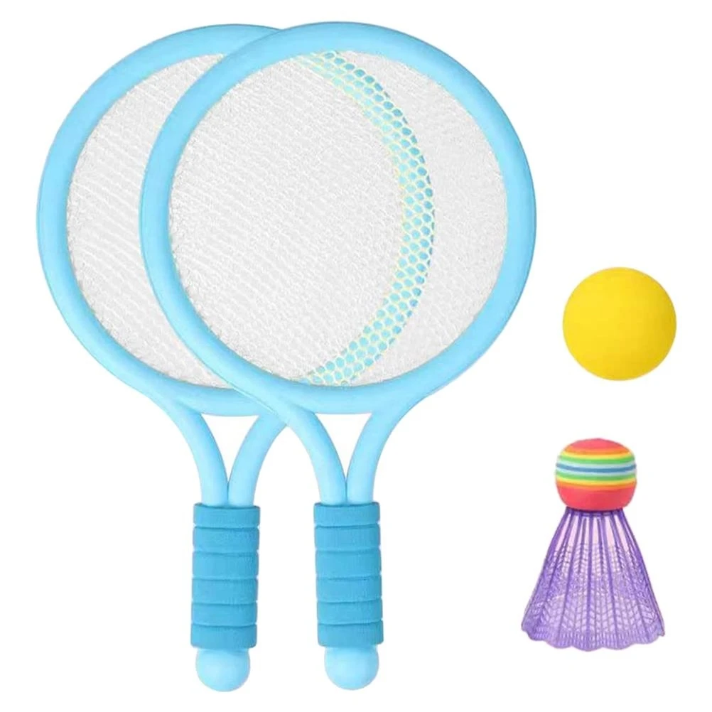 1 pair of children's outdoor sports and leisure toys tennis racket badminton racket
1 pair of children's outdoor sports and leisure toys tennis racket badminton racket