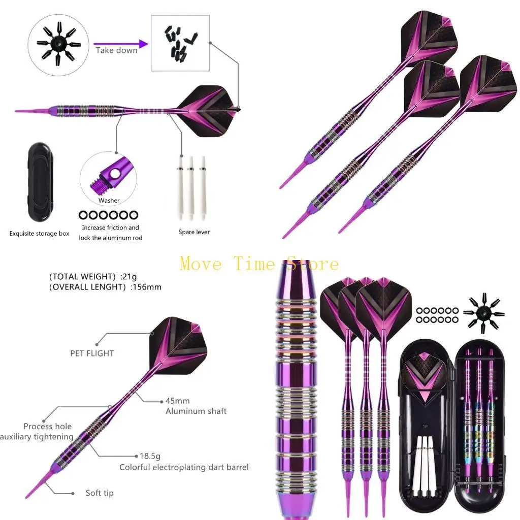 92me Алюминиевые сплавные валы красочные дротики мягкие наконечники для барных комнат дома дома
92me Алюминиевые сплавные валы красочные дротики мягкие наконечники для барных комнат дома дома