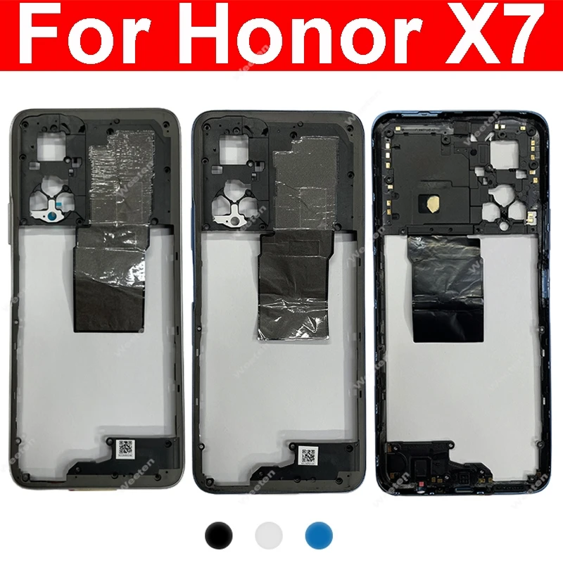Средняя рамка корпуса для Huawei Honor X7 CMA-LX2, рамка средней рамки, крышка с боковой кнопкой, запасные части для ремонта
Средняя рамка корпуса для Huawei Honor X7 CMA-LX2, рамка средней рамки, крышка с боковой кнопкой, запасные части для ремонта