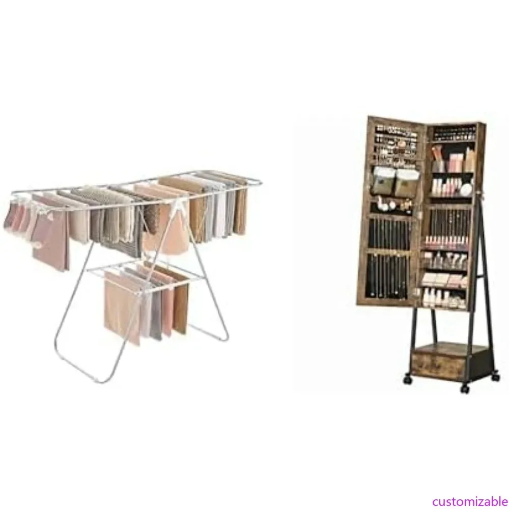 Напольная сушилка для одежды и шкаф для украшений
Напольная сушилка для одежды и шкаф для украшений