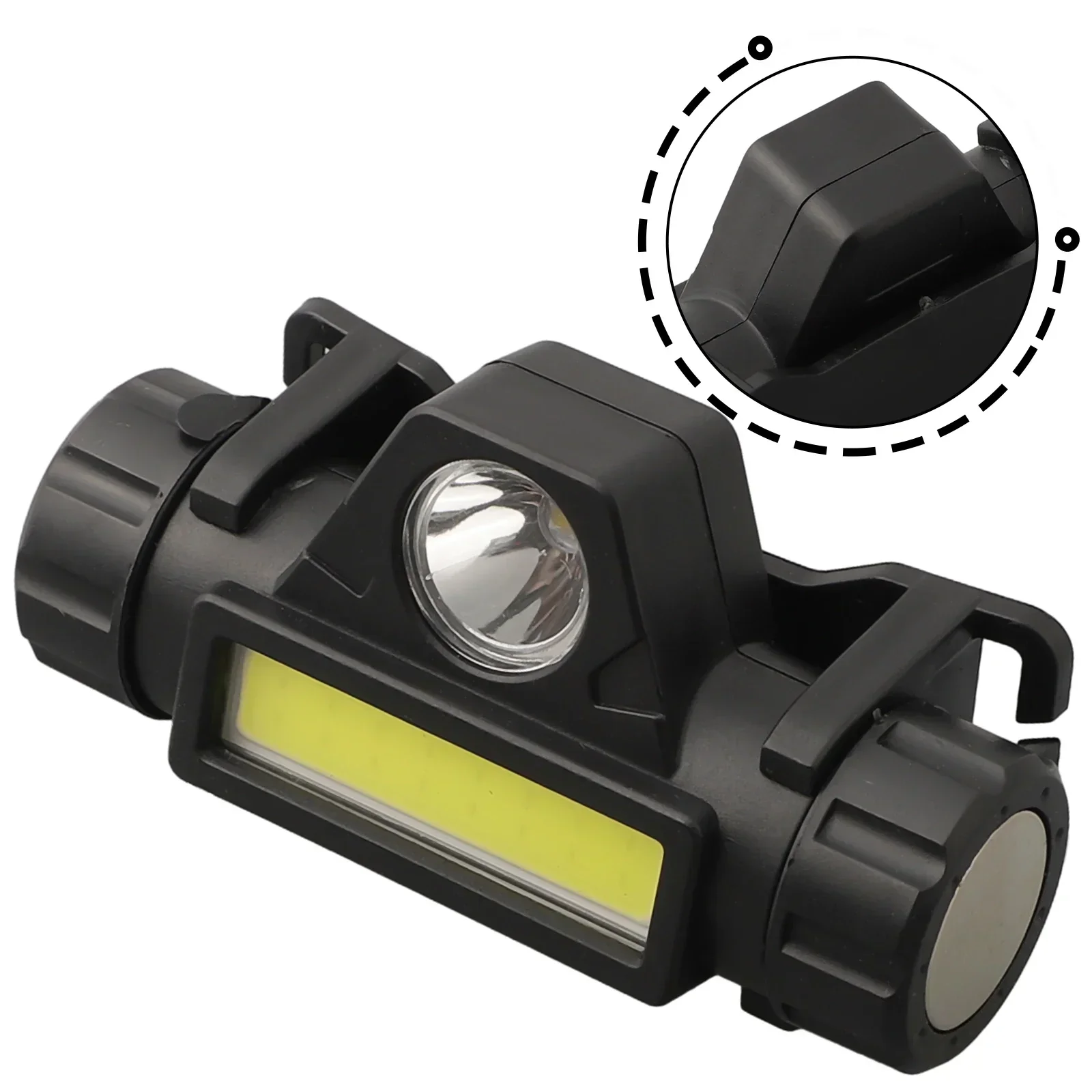 Button Switch Headlight Headlamp Micro USB Rechargeable White Light XPE+COB 180lm (COB) ABS Built-in Lithium Battery
Button Switch Headlight Headlamp Micro USB Rechargeable White Light XPE+COB 180lm (COB) ABS Built-in Lithium Battery