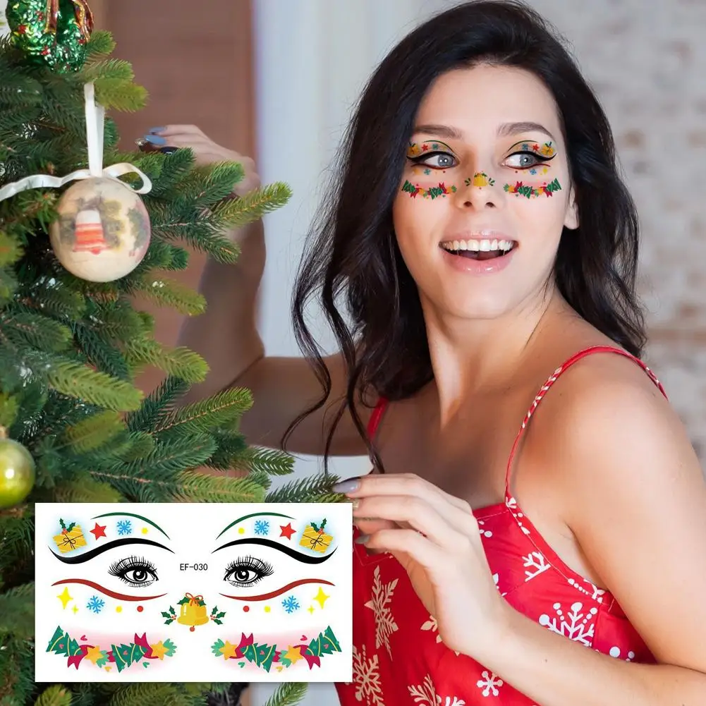 2026 Christmas Eyeshadow Blush Face Tattoo Stickers Dopamine Eyeliner Waterproof Temporary Face Cute Decals Makeup Tattoos V2R4
2026 Christmas Eyeshadow Blush Face Tattoo Stickers Dopamine Eyeliner Waterproof Temporary Face Cute Decals Makeup Tattoos V2R4