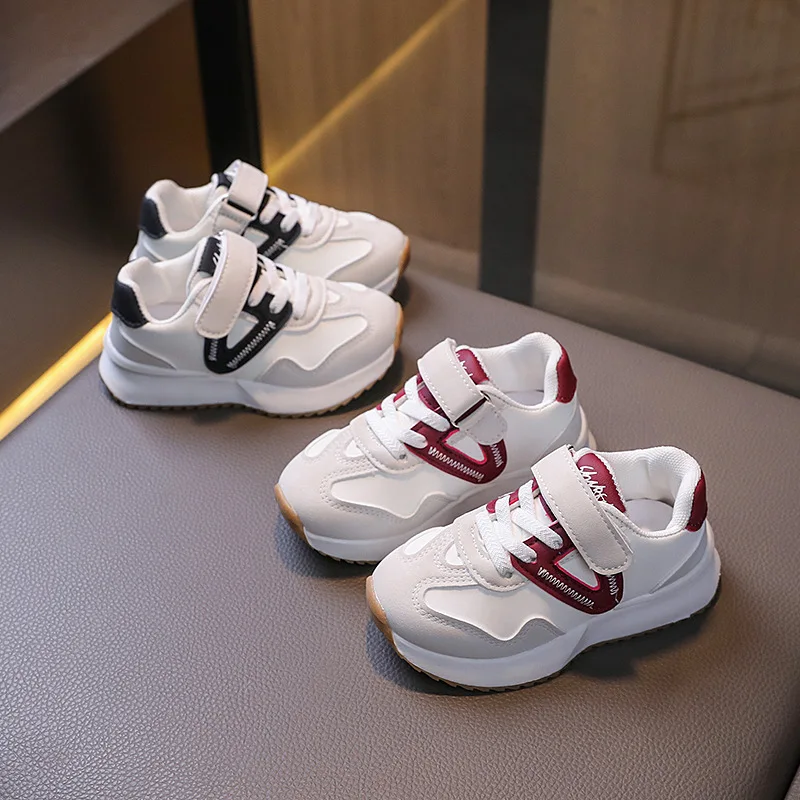 Children's Sneakers for Boy School Versatile Girls Sneakers Fashion Leather Causal Kids Running Sports Shoes Breathable Non-slip
Children's Sneakers for Boy School Versatile Girls Sneakers Fashion Leather Causal Kids Running Sports Shoes Breathable Non-slip