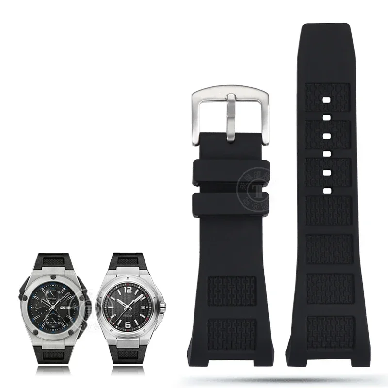 For IWC Men 30x16mm Black Watchband Engineer Iw376501 Iw323601 Breathable Silicone Watch Band Concave Interface Rubber Watchband
For IWC Men 30x16mm Black Watchband Engineer Iw376501 Iw323601 Breathable Silicone Watch Band Concave Interface Rubber Watchband